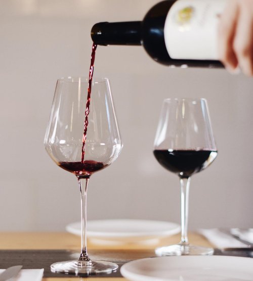 イタリアInAltoUNO強化鉛フリークリスタルワイングラス（合計5種類