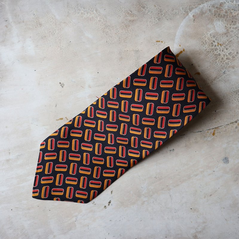 Pumpkin Vintage. Vintage Italian Gucci Tie - Ties & Tie Clips - Silk 