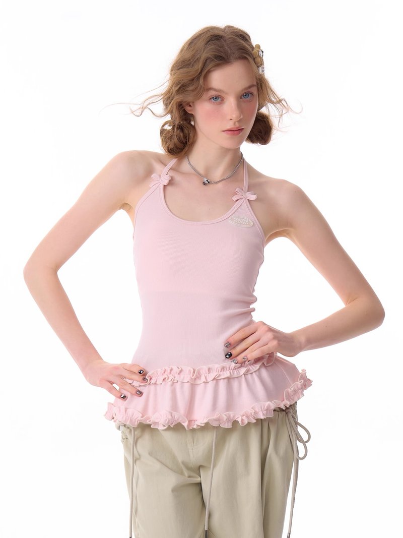 ziziFei 25SS | サマーリボンキャミソール - ベスト - その他の素材 