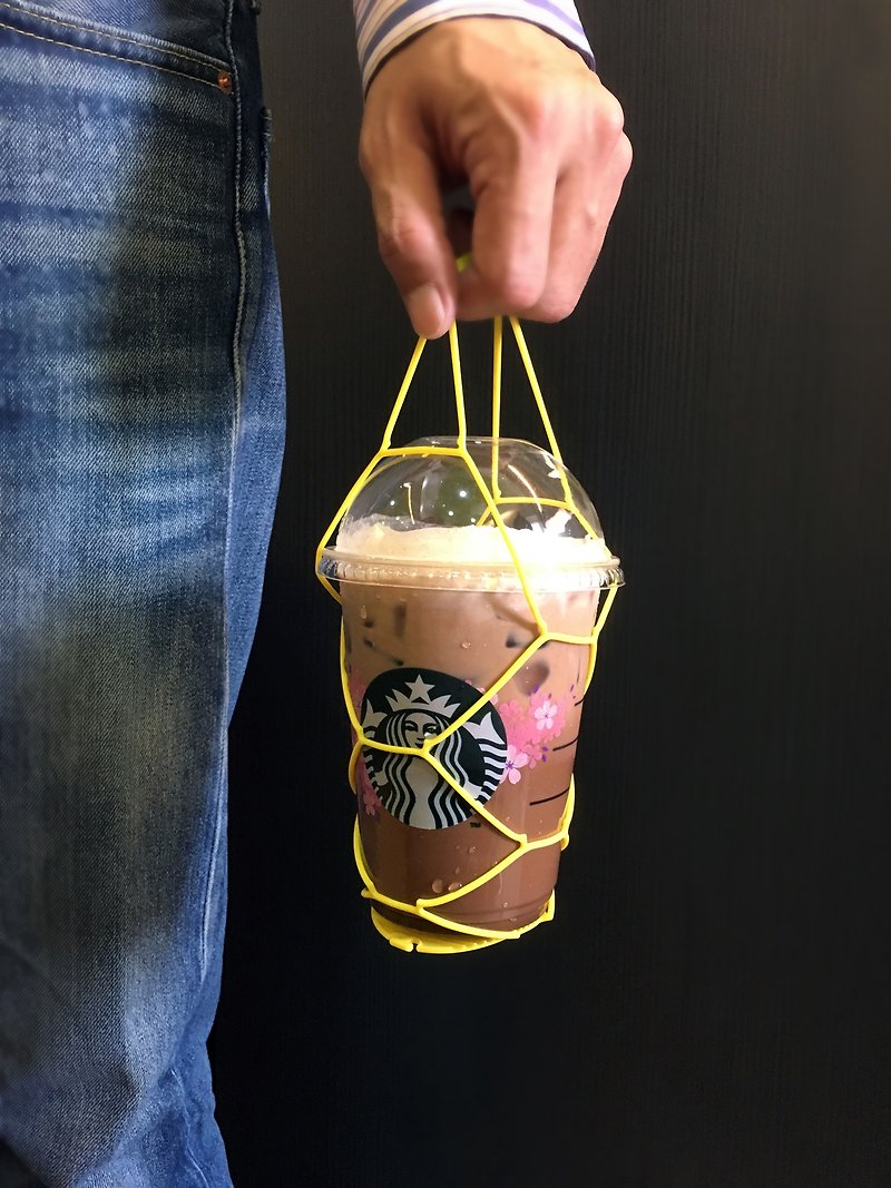 Kalo卡樂創意 環保飲料提袋5入 杯袋杯套 手搖杯 飲料袋 環保提袋 - 杯袋/飲料提袋 - 矽膠 多色
