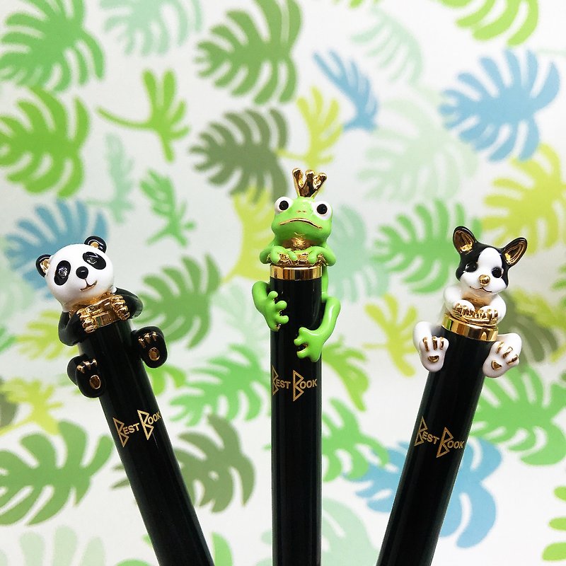 Ruiwentang Collection Animal Ballpoint Pen | Shining Midsummer - ปากกา - โลหะ สีดำ