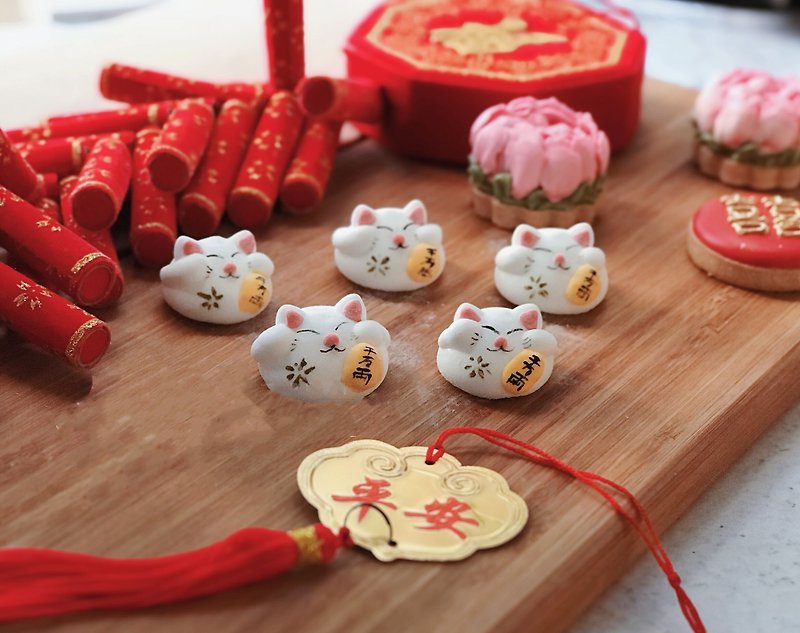 Lucky cat marshmallow wedding gifts with souvenirs - Snacks - Fresh Ingredients 