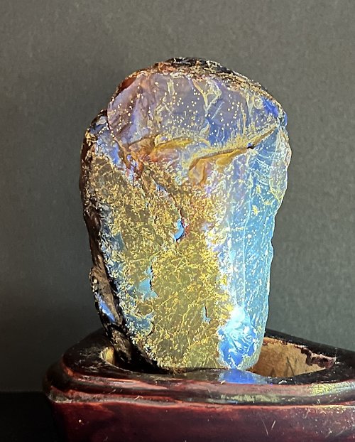 山奇藝術 琥珀 Amber 藍珀 天然蘇門答臘藍珀 80克 墨西哥藍珀 原石 原礦