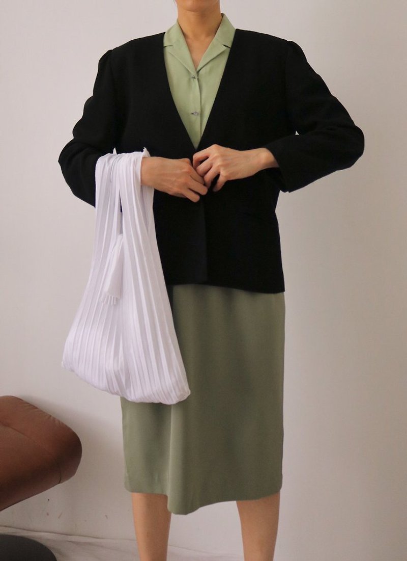 IREM SUIT JACKET *JAPANESE VINTAGE - เสื้อแจ็คเก็ต - เส้นใยสังเคราะห์ สีดำ