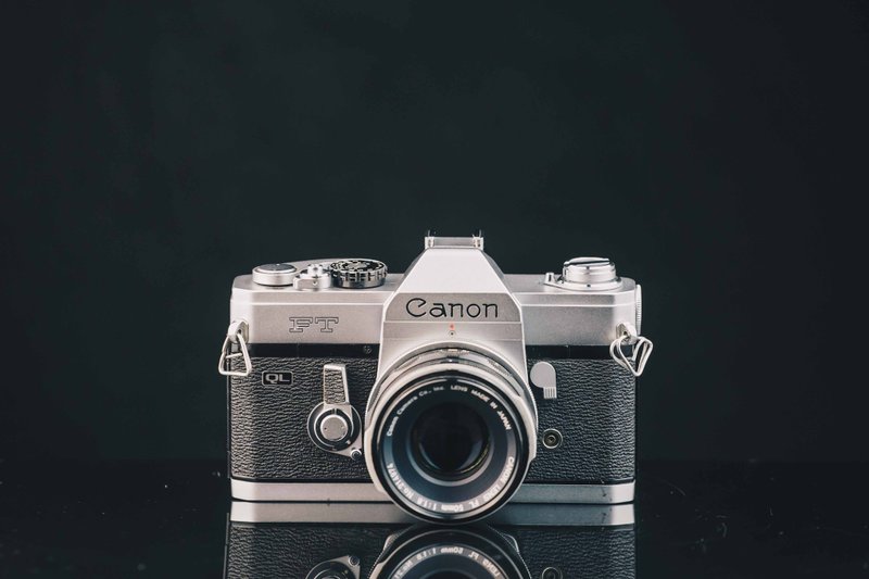 Canon FT+FL 50mm f1.8 #372 #135底片相機 - 相機/拍立得/底片相機 - 其他金屬 黑色