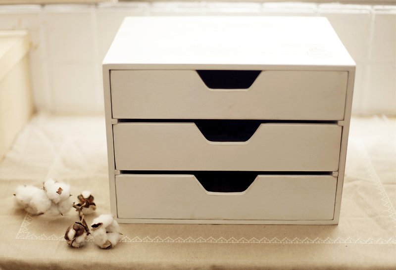 [Good day] fetish grocery three filing cabinets - Storage - Wood White