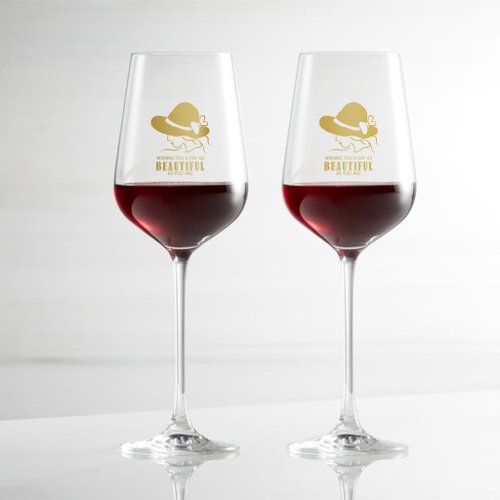 Design Your Own Wine 香港酒瓶雕刻禮品專門店 訂製節日紅酒杯套裝紅酒對杯禮物 節日慶祝禮物 送朋友專屬禮盒