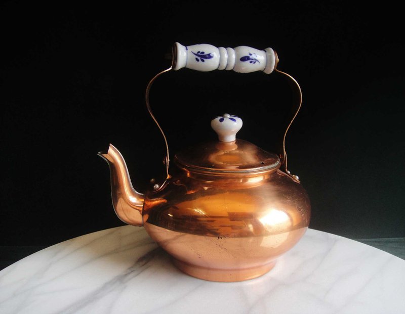 【OLD-TIME】Early Second-hand Taiwanese Bronze - Pitchers - Other Materials 