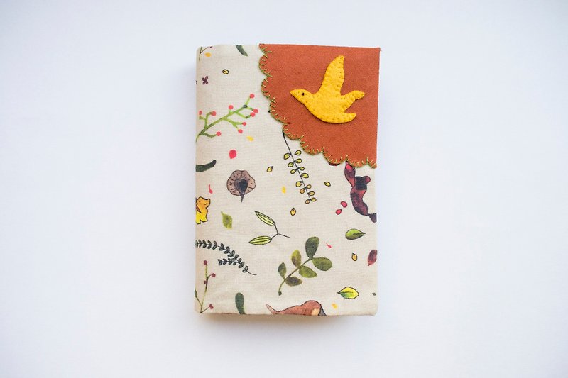 Singapore Botanicals - Fabric Passport Cover - 護照套 - 其他材質 金色