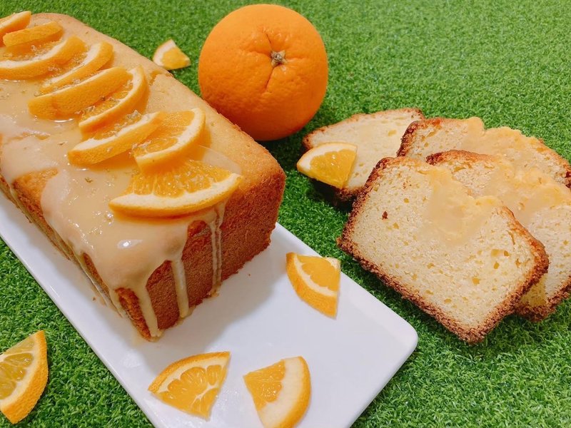 Orange and passion pound cake・Handmade DIY・Creative baking crafts・Tablet teaching・One person class - อาหาร/วัตถุดิบ - อาหารสด 