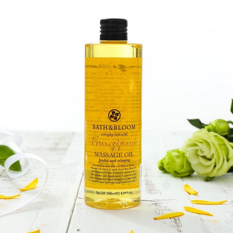 【Bath & Bloom】雞蛋花臉部及身體按摩油 260ml - 精華液/精華油 - 其他材質 