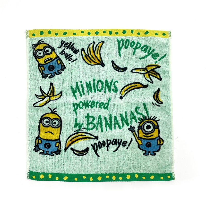 Japan's Maruma Little Soldier Face Towel with the Power of Banana (2 in a set) - ผ้าขนหนู - ผ้าฝ้าย/ผ้าลินิน 