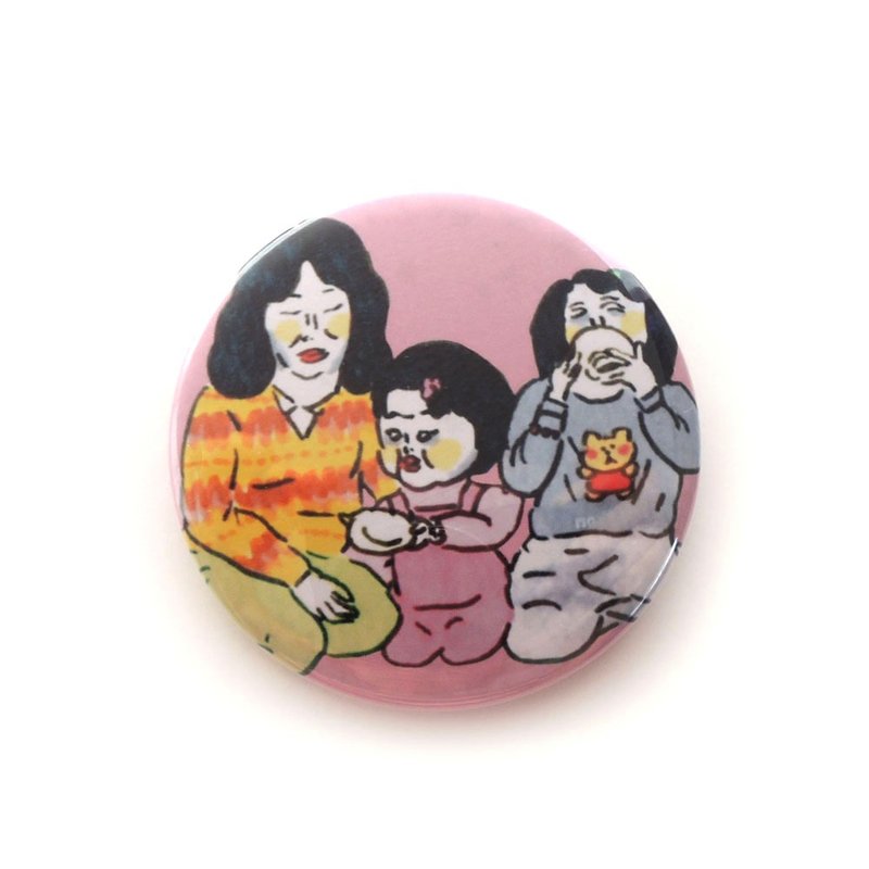 baby days pin - 胸針 - 其他材質 粉紅色
