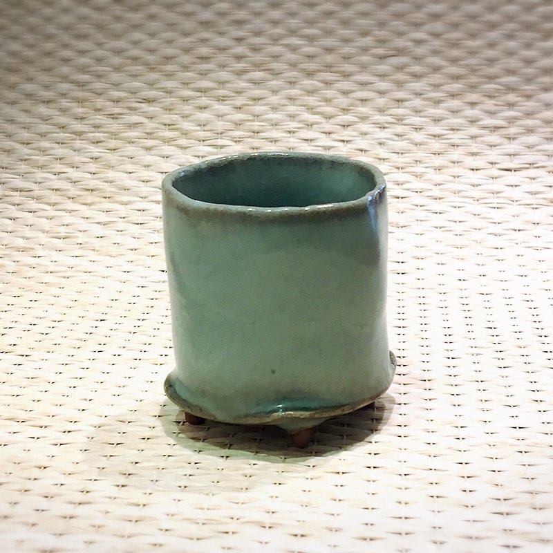 Teacher Xiao Hongcheng hand-made easy cup - ถ้วย - ดินเผา 