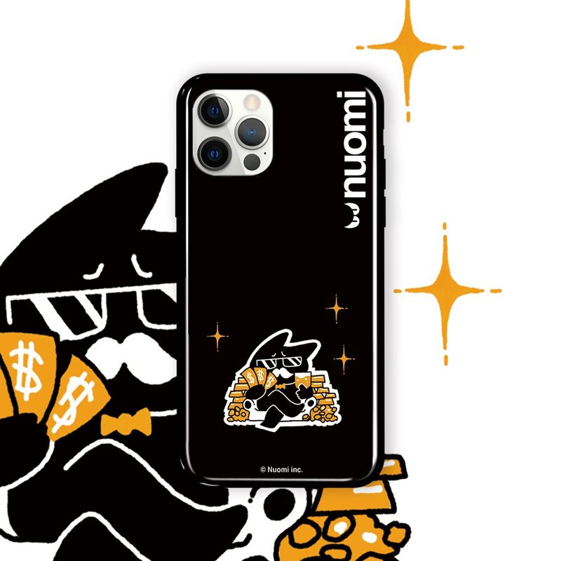 Nuomi Nuomiは、さまざまなブランドをサポートするために、リッチキャットアンクルアンチドロップ携帯電話ケースを共同ブランド化しましたNMAA03 - スマホケース・カバー - シリコン 多色