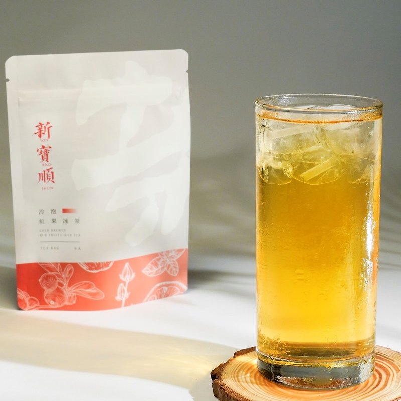 【快速冷泡】紅果冰茶_無糖零卡卻會甜 - 茶葉/茶包 - 環保材質 