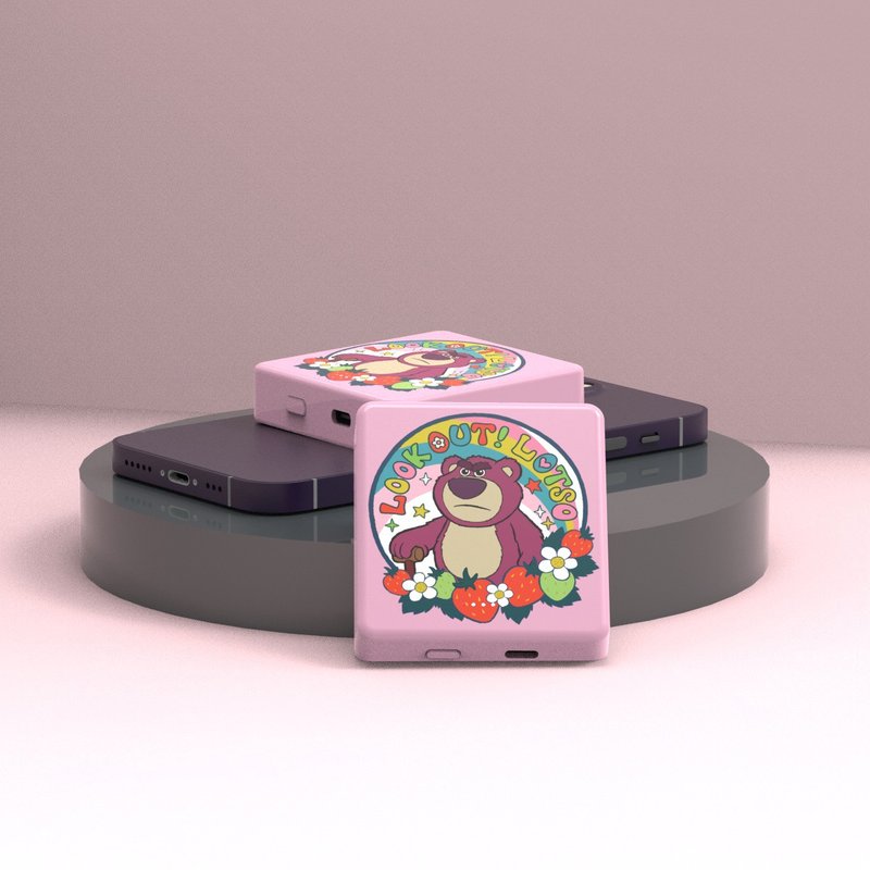 【限量】 迪士尼 Toy Story 8000mAh 磁吸式行動充電 - 勞蘇 - 行動電源/充電線 - 塑膠 粉紅色