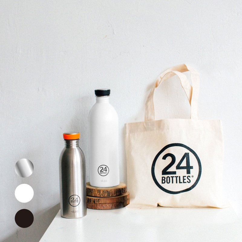 24Bottles 輕量冷水瓶 1000ml / 經典3色 - 水壺/水瓶 - 不鏽鋼 多色