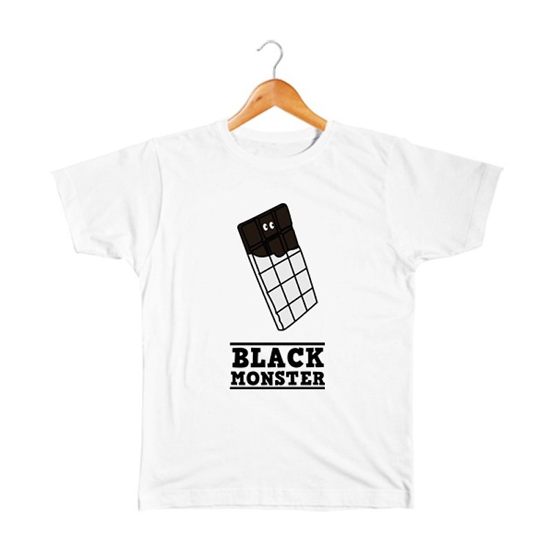 Black Monster # 19 Kids - Tops & T-Shirts - Cotton & Hemp White