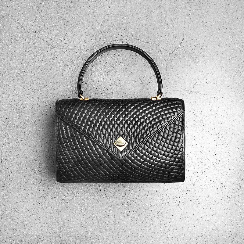 Vintage Bally Bag - Handbags & Totes - Genuine Leather Black