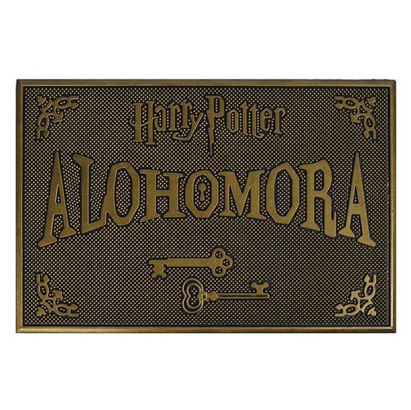 【哈利波特】開鎖咒 – ALOHOMORA 阿咯哈呣啦 英國進口地墊 - 地墊/地毯 - 其他材質 咖啡色