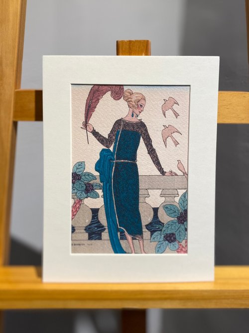 フランス　ヴィンテージ　絵 当店自主印刷 - フランス 1919 ヴィンテージ - アートマンスリー