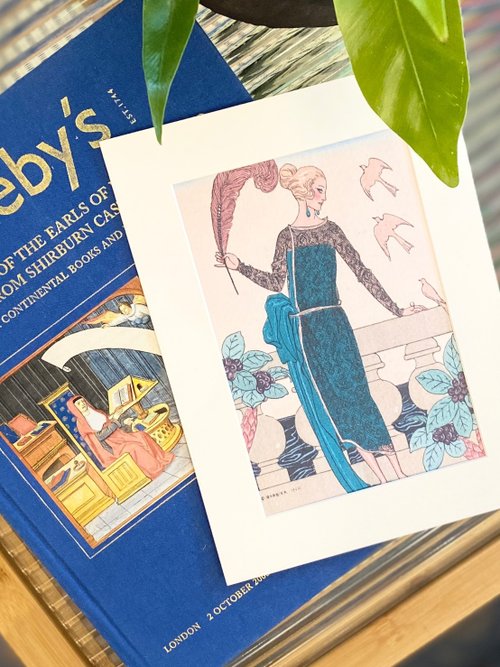 フランス　ヴィンテージ　絵 当店自主印刷 - フランス 1919 ヴィンテージ - アートマンスリー