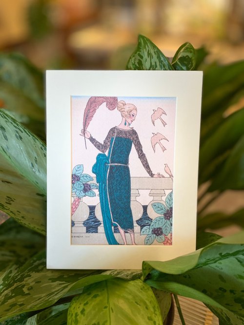 フランス　ヴィンテージ　絵 当店自主印刷 - フランス 1919 ヴィンテージ - アートマンスリー