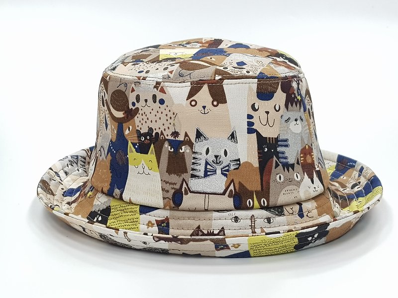 Classic Fisherman Hat - [City Zoo B District] #街文青#四季好伙伴#Fisher Hat - หมวก - ผ้าฝ้าย/ผ้าลินิน หลากหลายสี