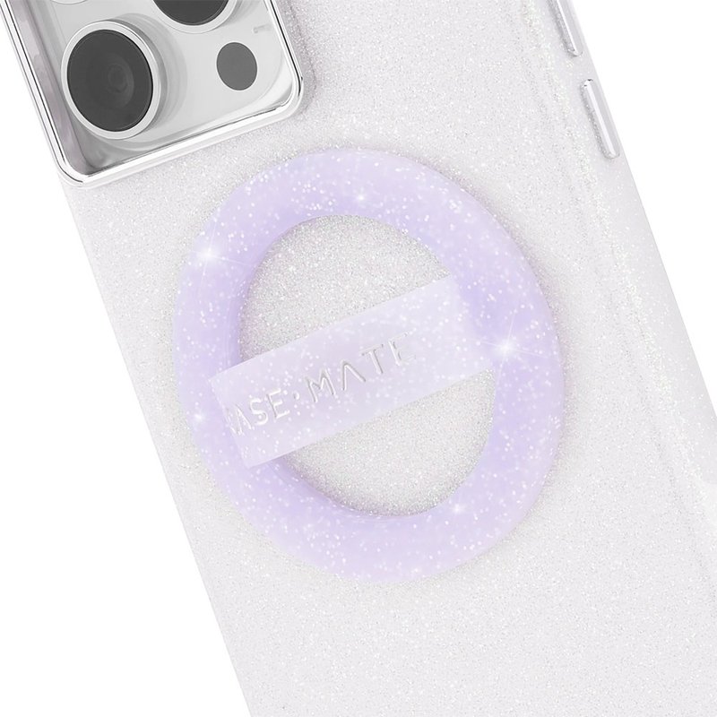 American CASE-MATE Simple MagSafe Magnetic Elastic Ring-Purple Starlight - อุปกรณ์เสริมอื่น ๆ - พลาสติก 