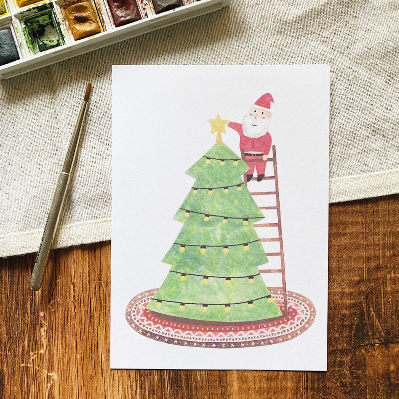 Pick a Star / Christmas Postcard - Cards & Postcards - Paper 