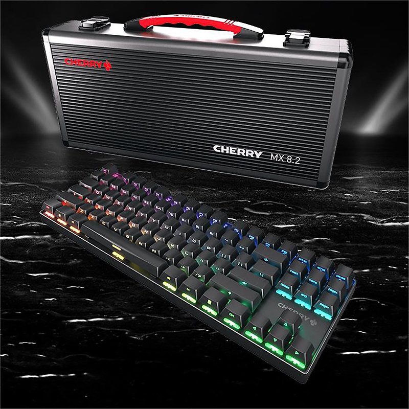 【送料無料】CHERRY チェリー MX8.2 ワイヤレス カラーライト メカニカルキーボード - PCアクセサリー - その他の素材 