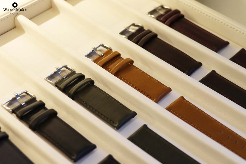 義大利植鞣革環保錶帶—Apple Watch適用 - 錶帶 - 真皮 