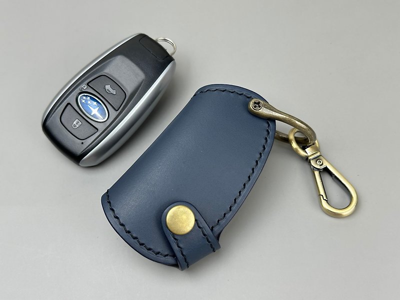 Subaru key leather case vegetable tanned leather - ที่ห้อยกุญแจ - หนังแท้ 