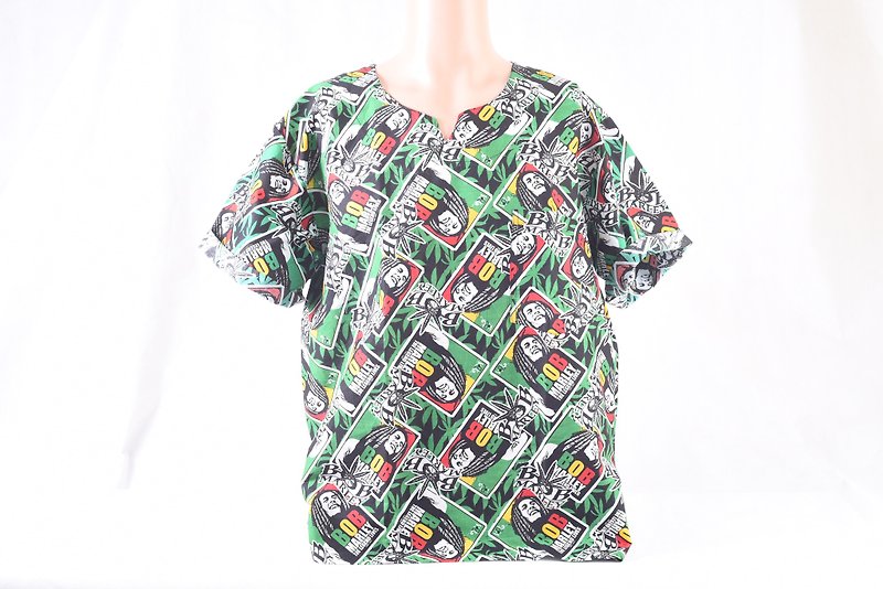 Reggae shirt - Men's Shirts - Cotton & Hemp Green