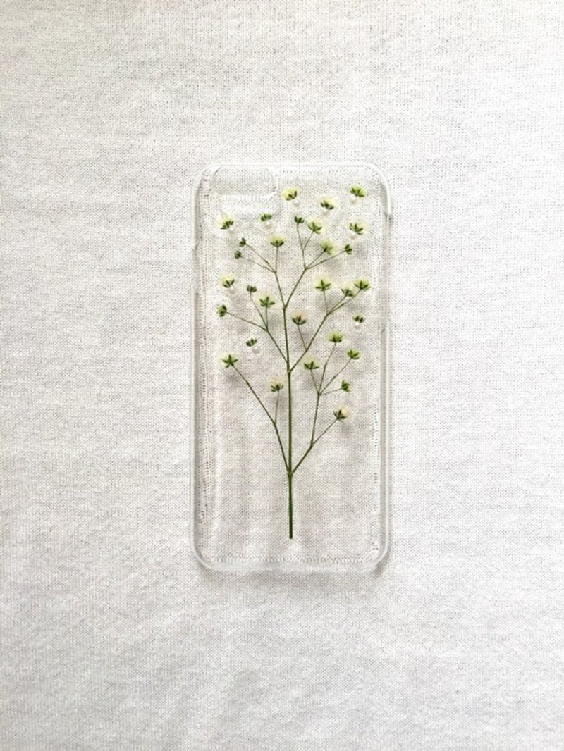 かすみ草のiPhoneケース - 手機殼/手機套 - 塑膠 透明