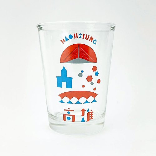 來好 LAI HAO 城市紀念啤酒杯/玻璃杯(高雄特別款) 台灣紀念品/禮物