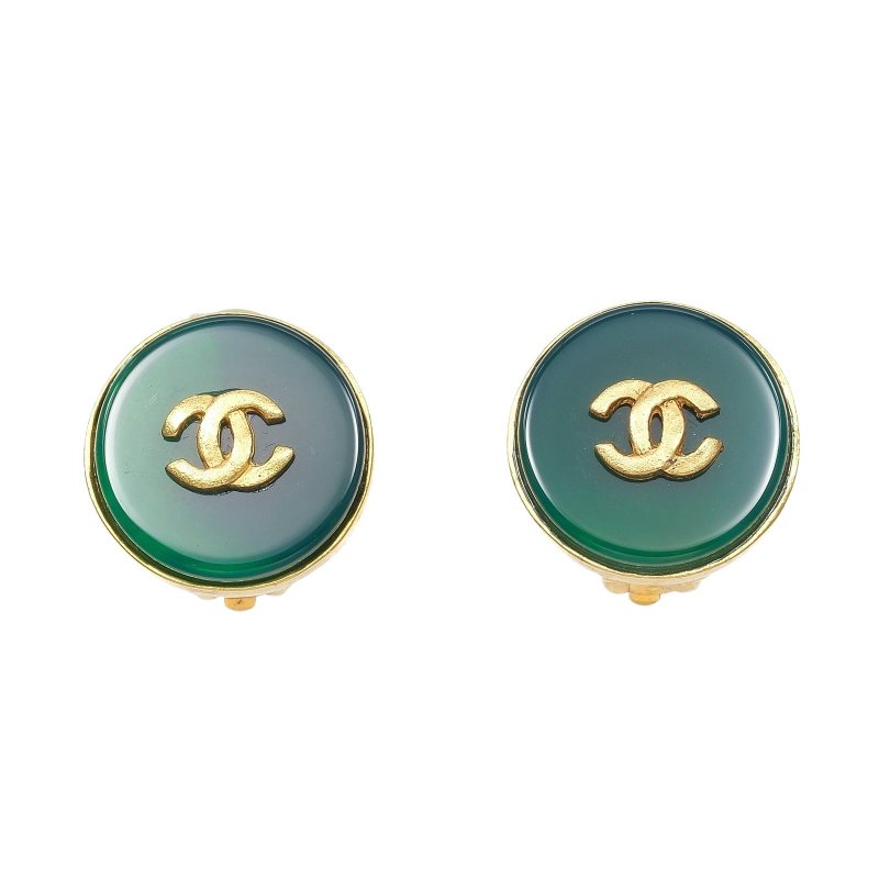 【日本直送】シャネル イヤリング ココマーク ヴィンテージ 金メッキ 95A 約9.9g CHANEL【中古】 - 耳環/耳夾/耳骨夾 - 其他金屬 金色