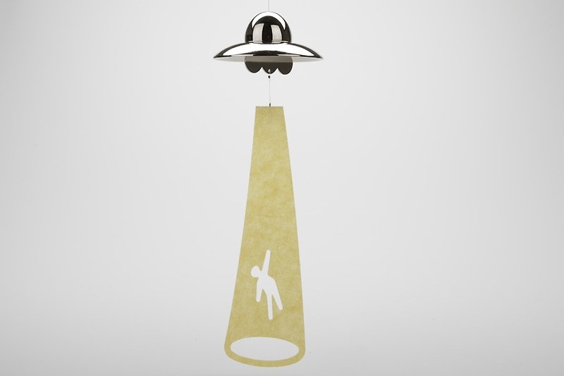 風鈴 - UFO 銀 - 裝飾/擺設  - 銅/黃銅 銀色
