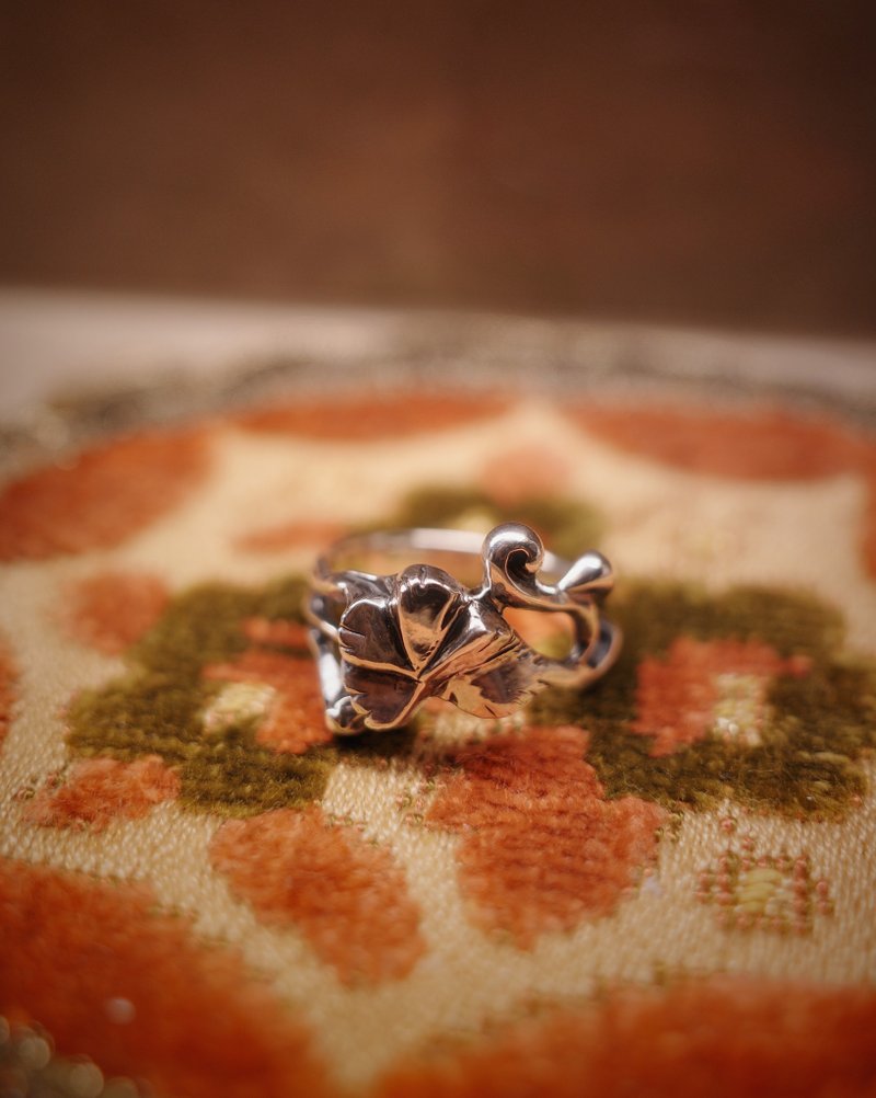 瓣序戒指 Petal Sequence ring - 戒指 - 銀 