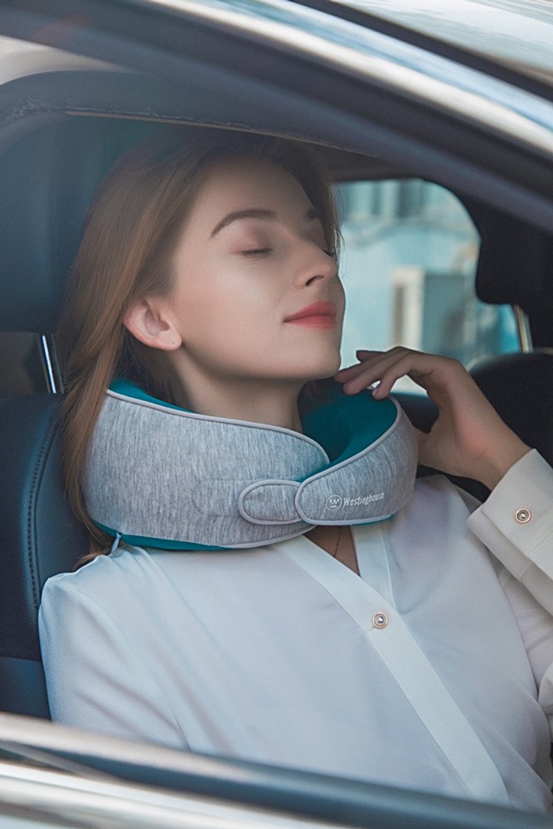 【免運-中秋特惠】可加熱頸椎按摩枕揉捏肩頸 - 電腦配件 - 其他材質 