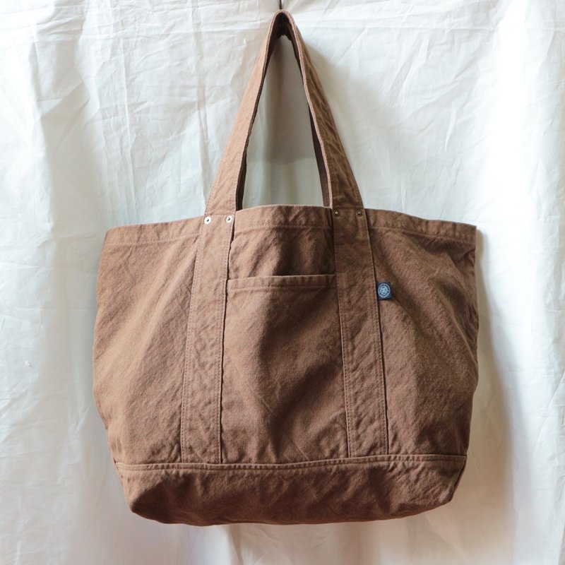 NEW Standard Tote [2024 Fall/Winter Limited Color: Chocolate] (VC-26) - Handbags & Totes - Cotton & Hemp Brown