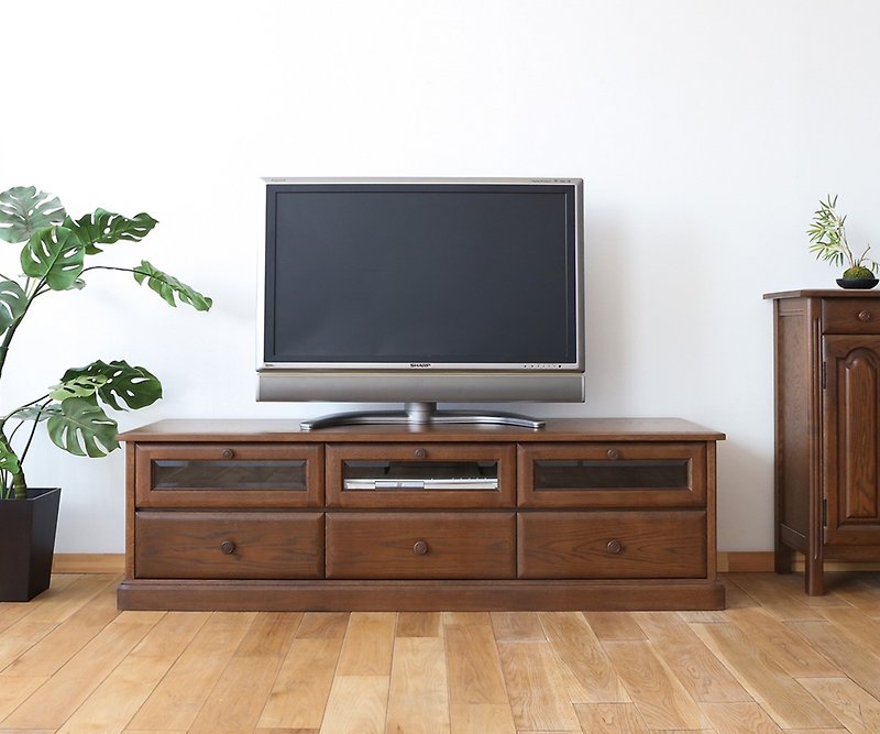 Asahikawa Furniture Yamamuro Furniture ESPOIR ESPOIR No.403~406 TV board - TV Stands & Cabinets - Wood Brown