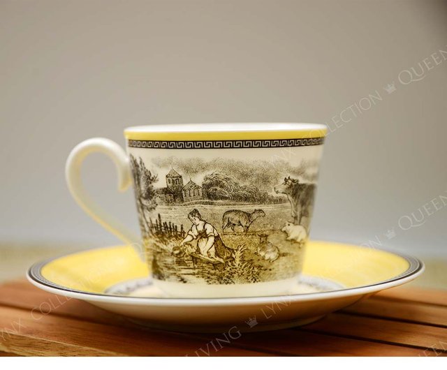 Audun Ferme Coffee Mug by Villeroy & Boch - Premium Porcelain - Made in Germany - Dishwasher and Microwave Safe - 10 Ounce Capacity[並行輸入品