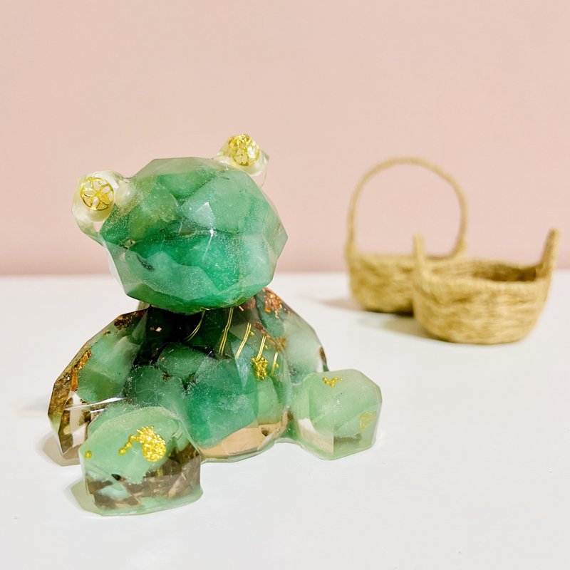 オガンクマの装飾品/オルゴン/癒し - 置物 - 半貴石 グリーン
