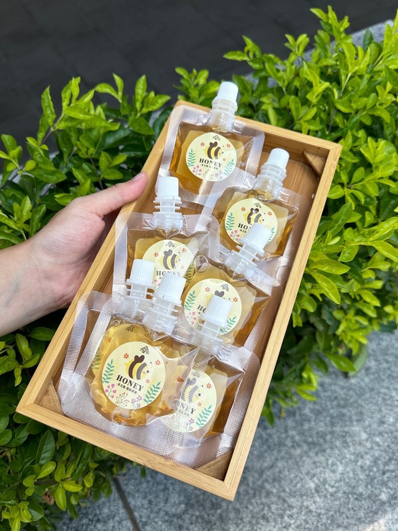 【棋建壂 HONEY】 森林野花蜜 100%純天然蜂蜜/30g精緻輕巧蜂蜜包 - 蜂蜜/黑糖 - 其他材質 橘色
