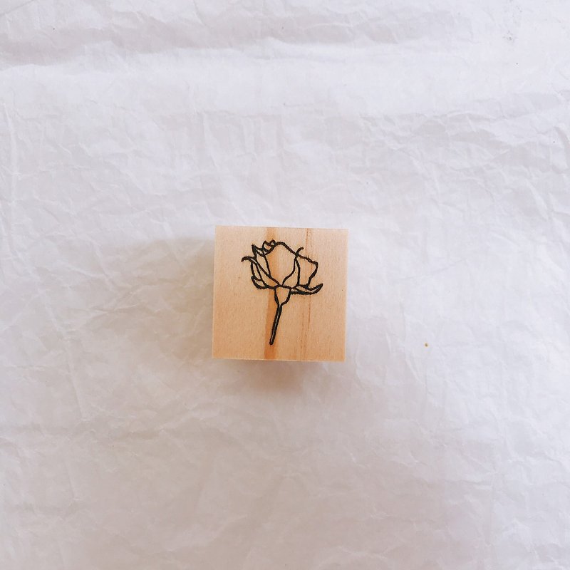 M-flower series handmade seal -003 - ตราปั๊ม/สแตมป์/หมึก - วัสดุอื่นๆ 