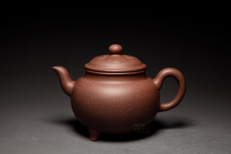 【大彬如意】炎黃大地藝術 胖老闆 龍山堂 傳統手工 天青泥 150c - 茶壺/茶杯/茶具 - 陶 咖啡色