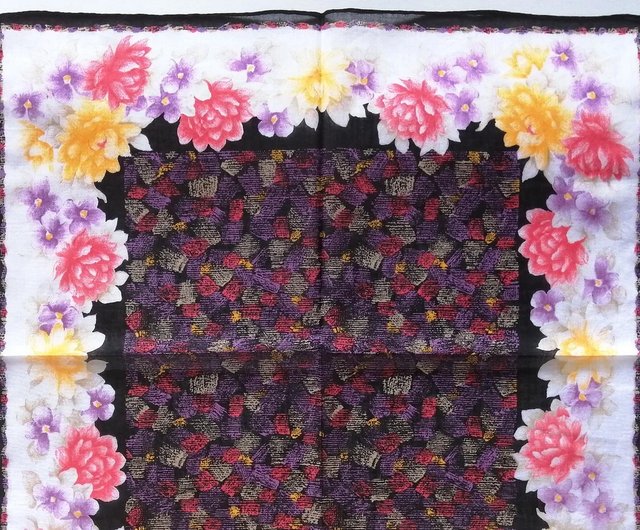 Dior　ハンカチ Vintage Christian Dior Silk Scarf Handkerchief Made In Italy