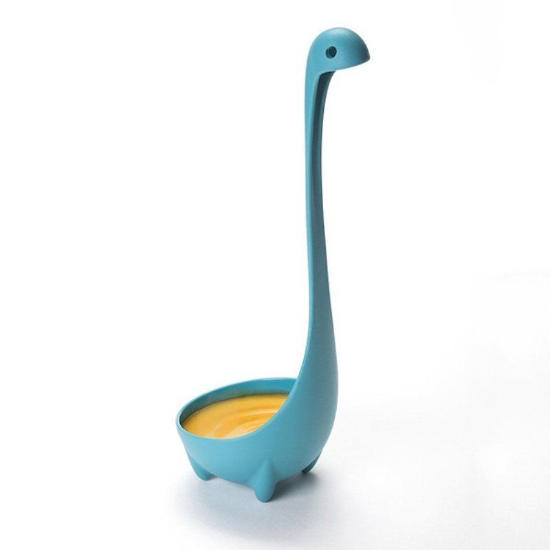 Ototo Nessie Ladle 尼斯湖水怪湯勺 - 餐具/刀叉湯匙 - 塑膠 藍色